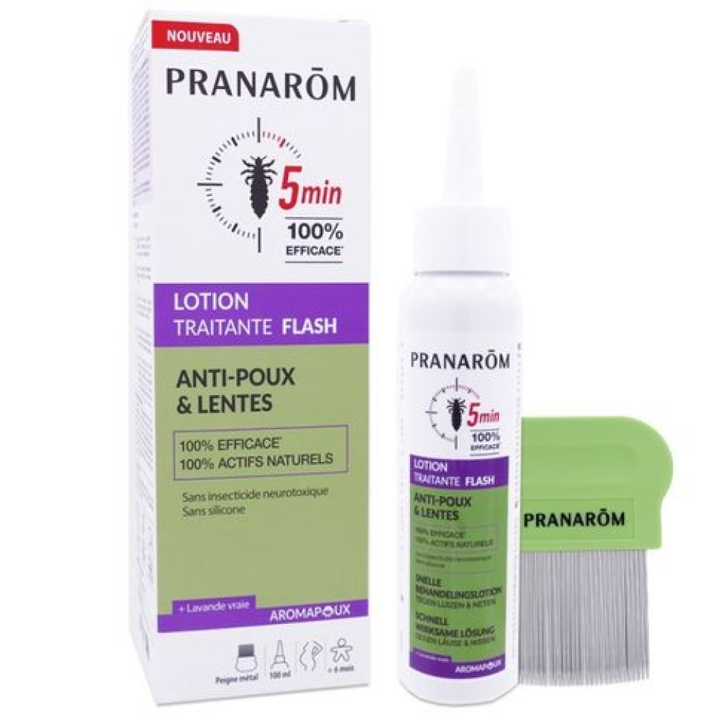 Pranarom Aromapoux Лосион против въшки и гниди х 100 ml