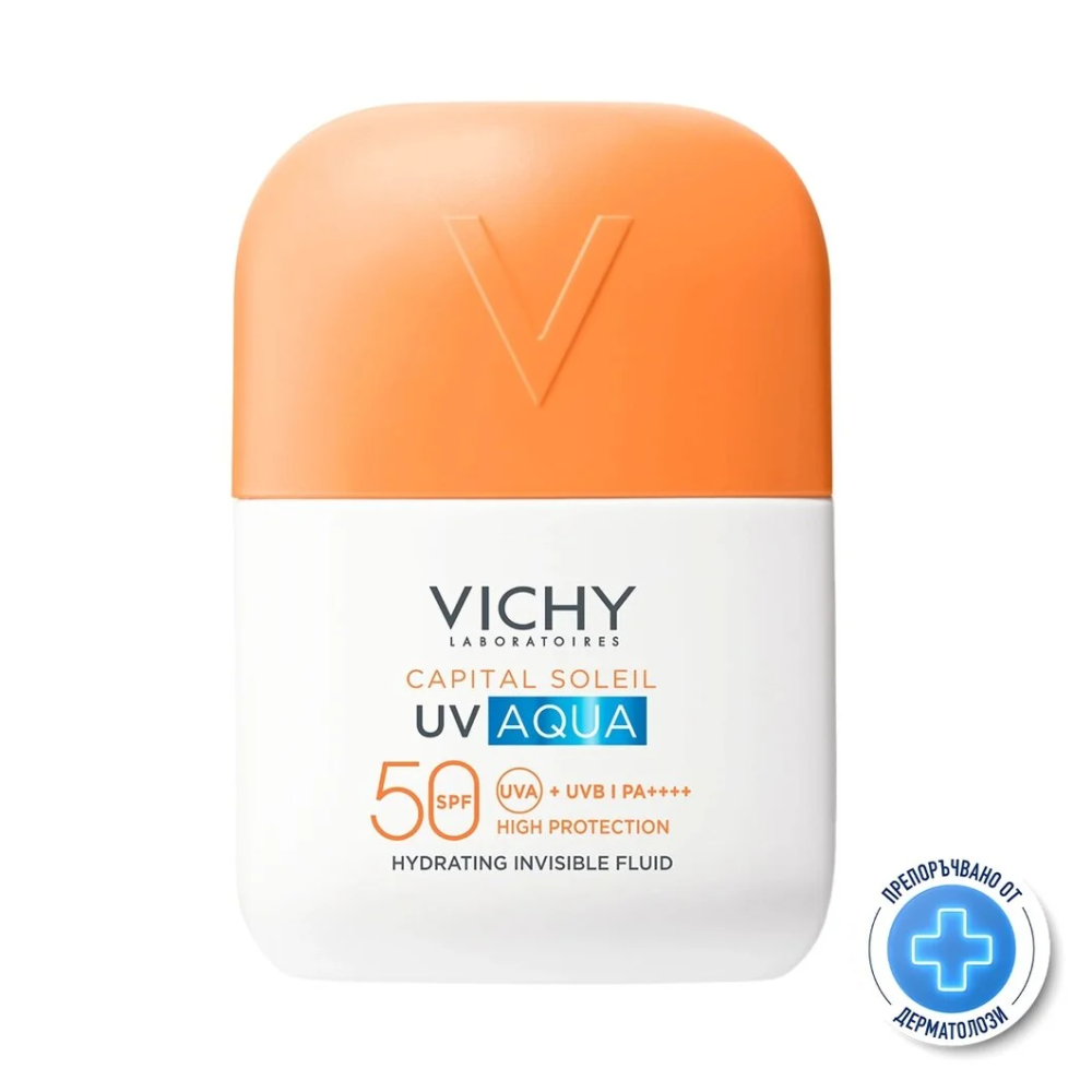 Vichy Capital Soleil UV Aqua Слънцезащитен флуид за лице х 50мл