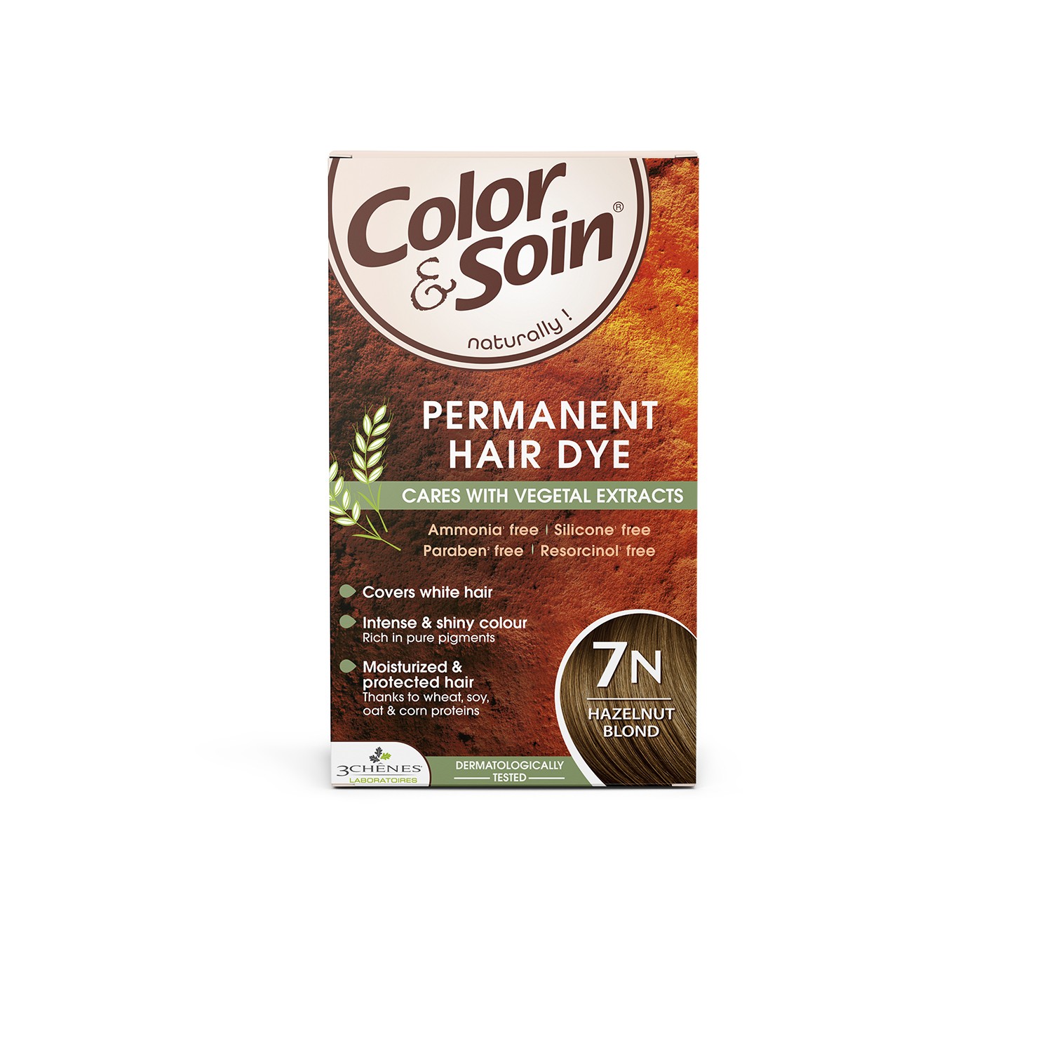 Color & Soin 7N Боя за коса Лешниково рус х 135 ml