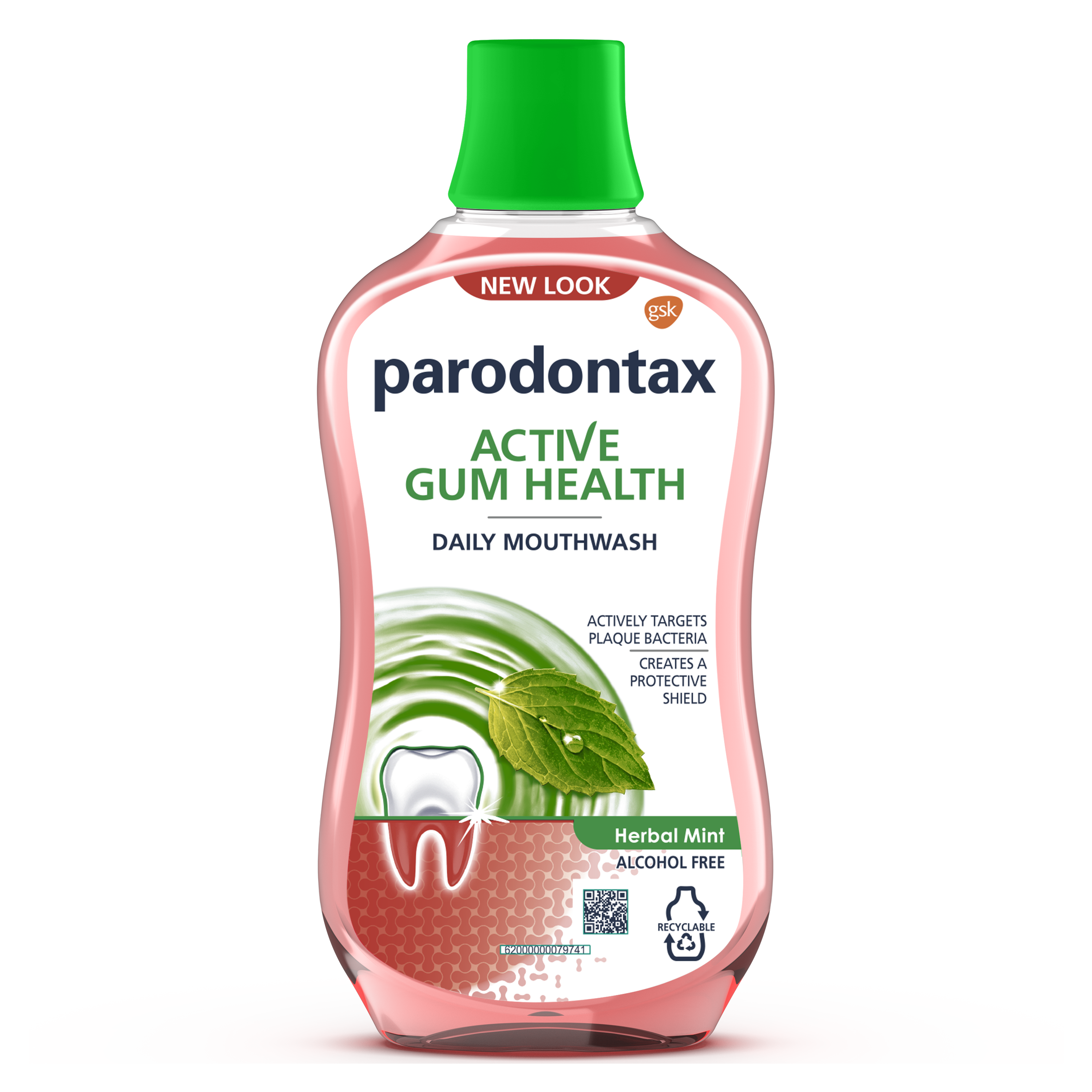 Parodontax Daily Gum Care Herbal Twist Вода за уста х 500 ml
