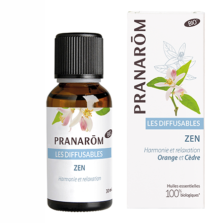 Pranarom Les Diffusables Комбинация за дифузор Zen БИО х 30 ml