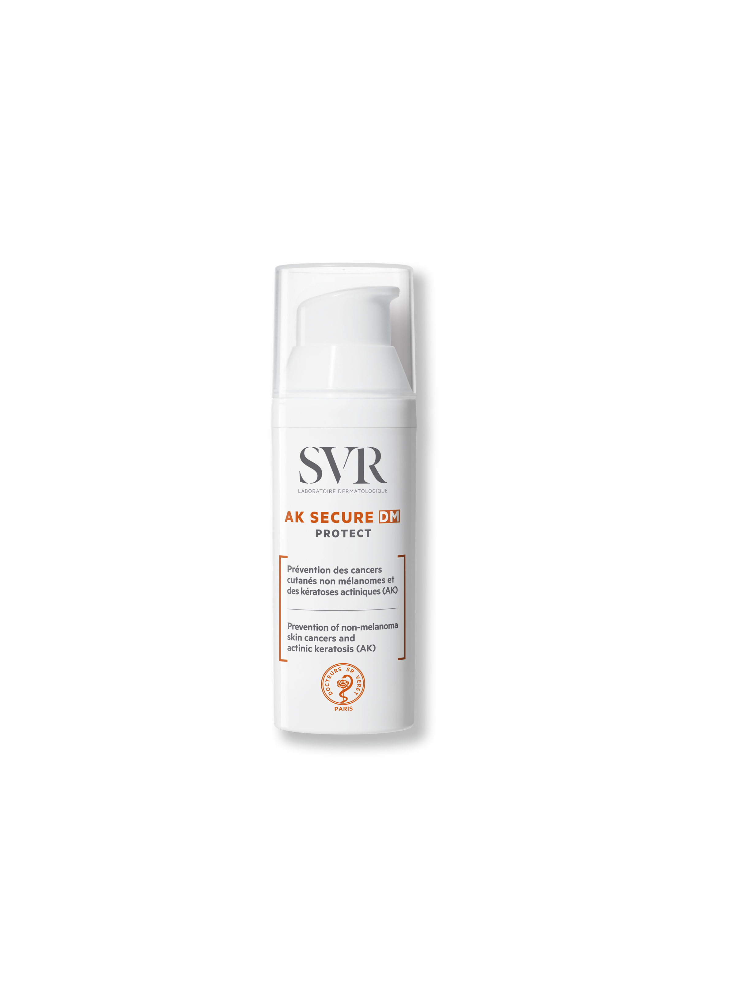 SVR AK Secure DM Protect Слънцезащитен флуид срещу рак на кожата и актинична кератоза х 50 ml