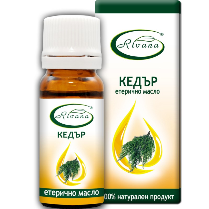 Ривана Етерично масло от Кедър х 10 ml