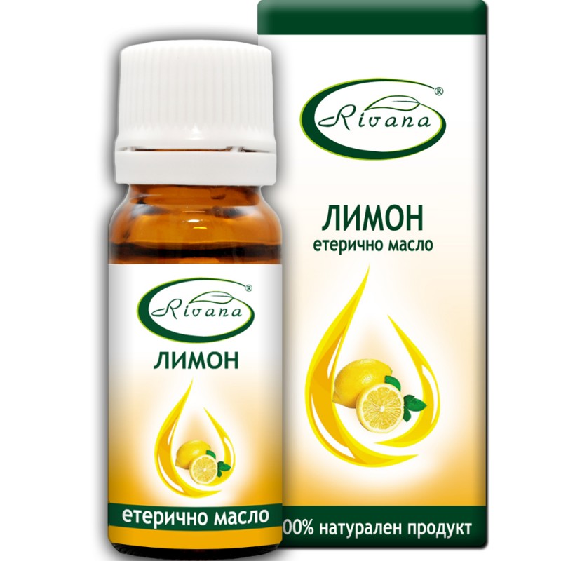 Ривана Етерично масло от Лимон х 10 ml