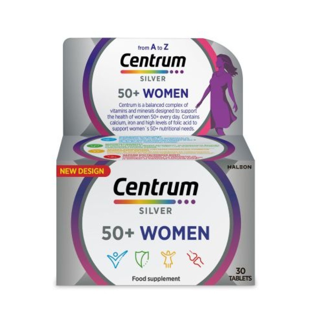 Centrum Silver 50+ за жени x 30 таблетки